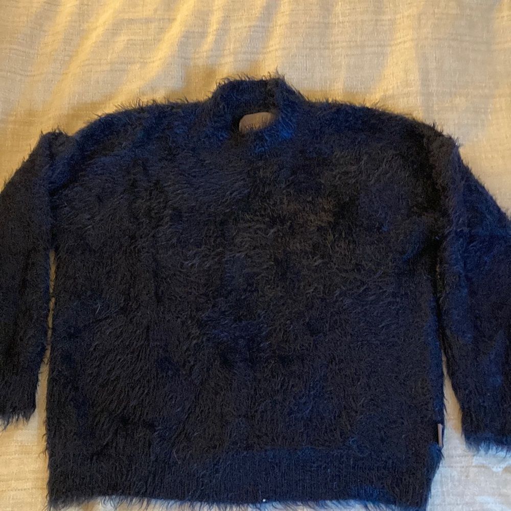 Creamie Girls Navy Eclipse Sweater. Size 12.